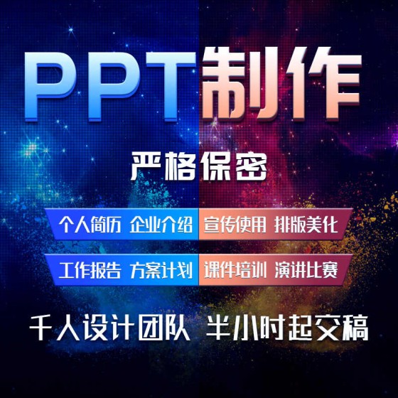 PPT creation, enhancement, modification, and customization services.